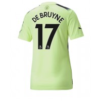 Manchester City Kevin De Bruyne #17 Fotballklær Tredjedrakt Dame 2022-23 Kortermet